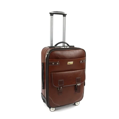 PUホイール付きトロリー荷物旅行スーツケースケースバッグ